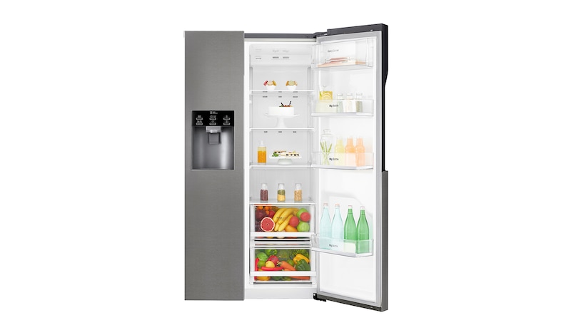 LG Frigorífico Americano LG GSL360ICEV, 606 litros, eficiência energética F, Dark Graphite, GSL360ICEV